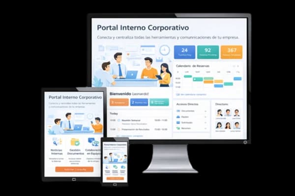Portal interno corporativo Intranet